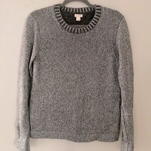 J Crew lurex sweater